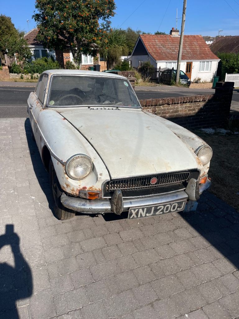 Classic MGB GT 1970/71 Chrome bumpers