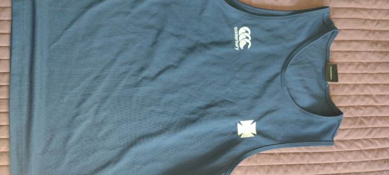 PE vest Methodist College Belfast UKS