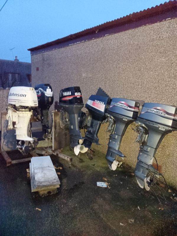 Boat outboards, parts