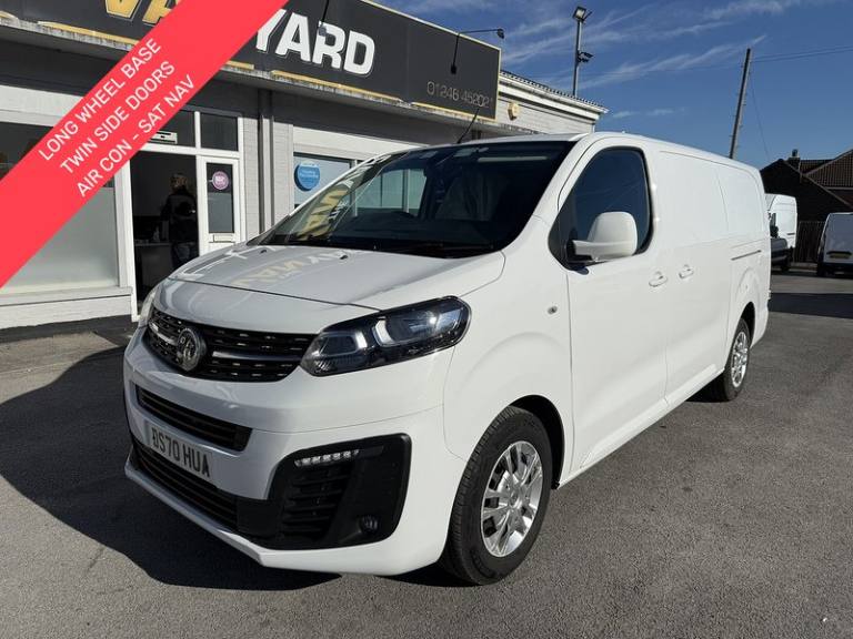 2020 Vauxhall Vivaro 1.5 Turbo D 2900 Sportive LWB AIR CON SAT NAV Van 5dr Diesel Manual L2 H1 E ...