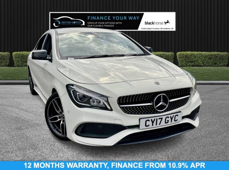 2017 17 MERCEDES-BENZ CLA 1.6 CLA180 AMG LINE COUPE 4DR PETROL MANUAL EURO 6 (S/