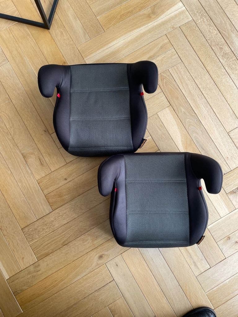 Two Halfords Booster seats. 