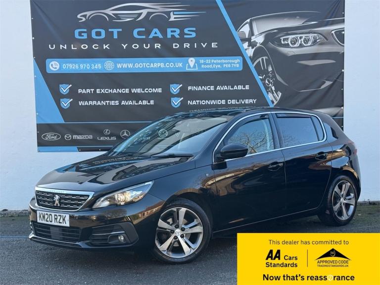 2020 Peugeot 308 1.5 BlueHDi Tech Edition Euro 6 (s/s) 5dr HATCHBACK Diesel Manual