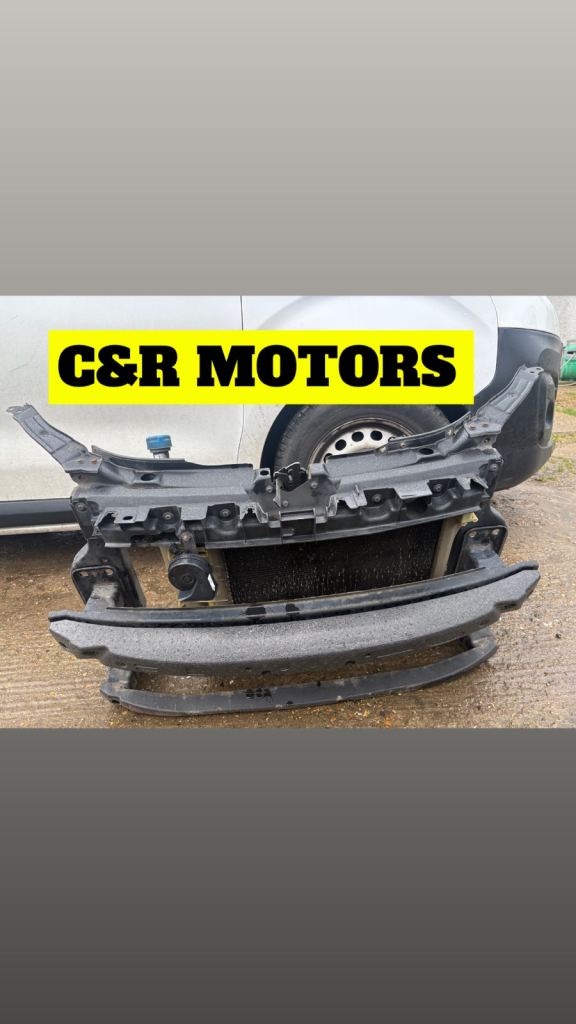 FORD KA MK2 1.25 PET FRONT SLAM PANEL CRASH BAR COMPLETE RAD PACK