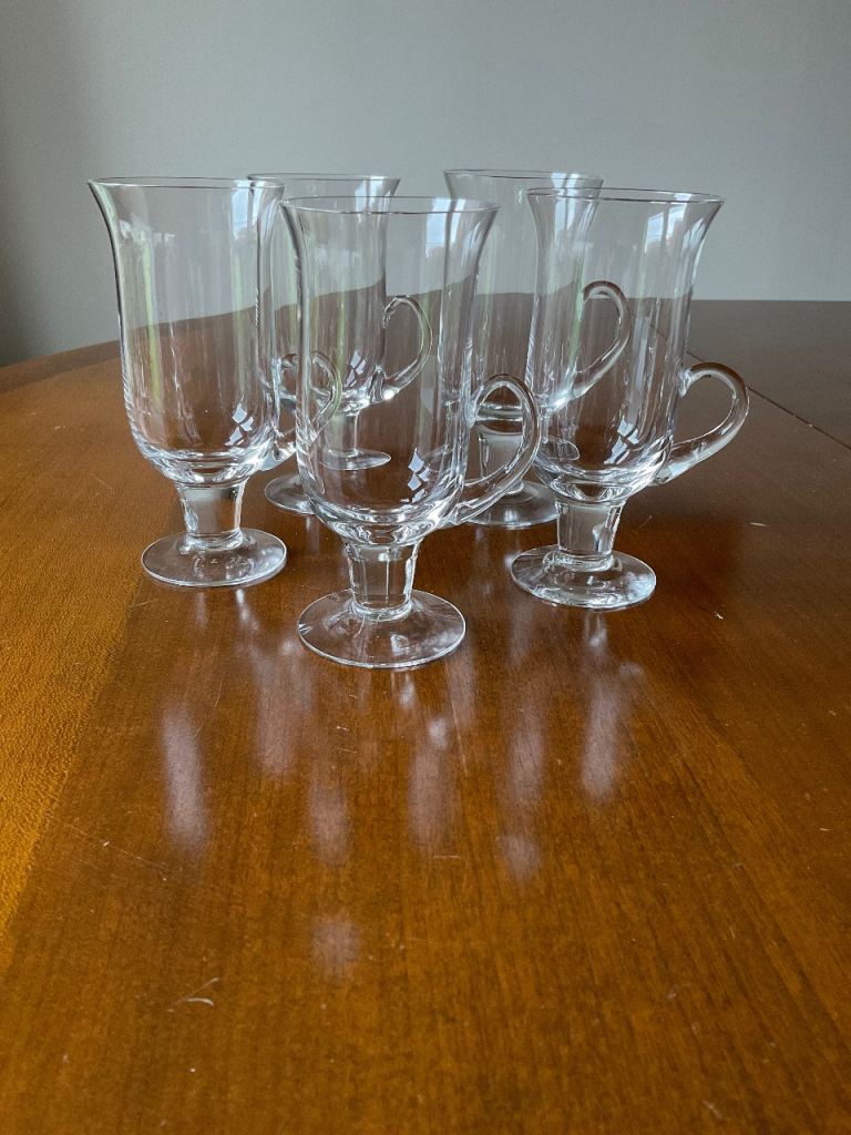 Irish coffee glasses x 15