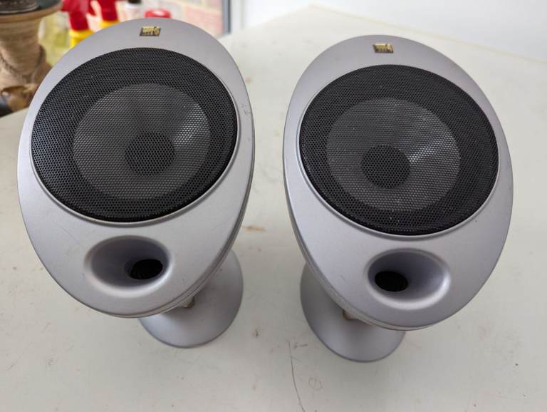 KEF HTS2001 Satellite Speakers. 8 ohms 100 watts.