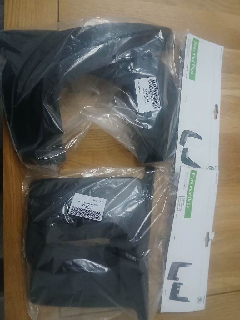 New skoda fabia mud flaps front and rear