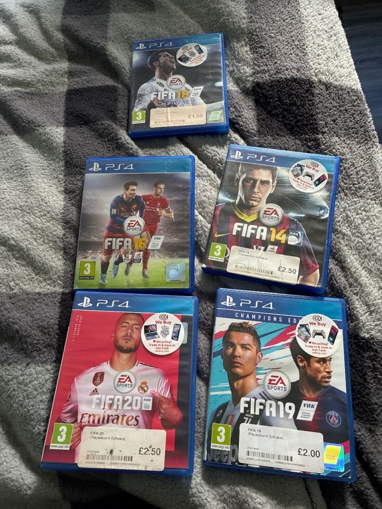 Selection of FIFA PS4 (PS5 Playable) Games