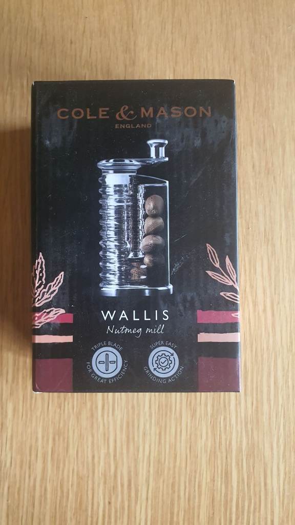 Cole and mason nutmeg and spice mill