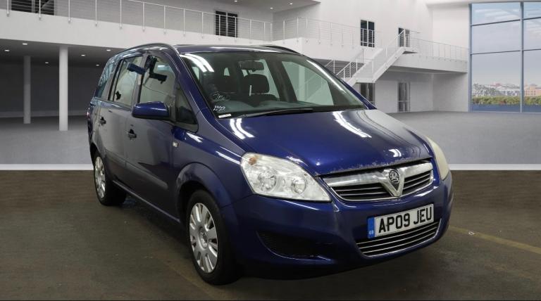 2009 Vauxhall Zafira 1.6i Life 5dr MPV Petrol Manual