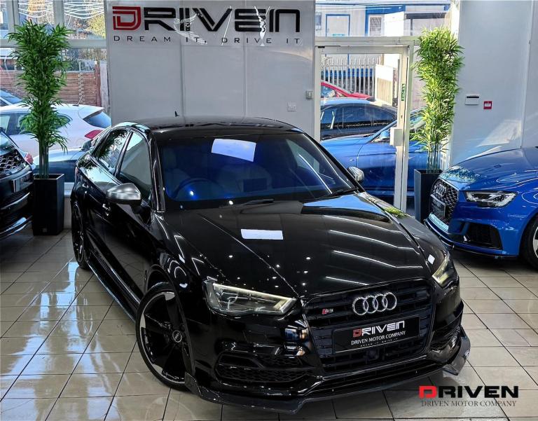 10K EXTRAS! AUDI S3 SALOON 2.0 TFSI 300 QTRO S TRONIC+ CARBON KIT+FREE DELIVERY!