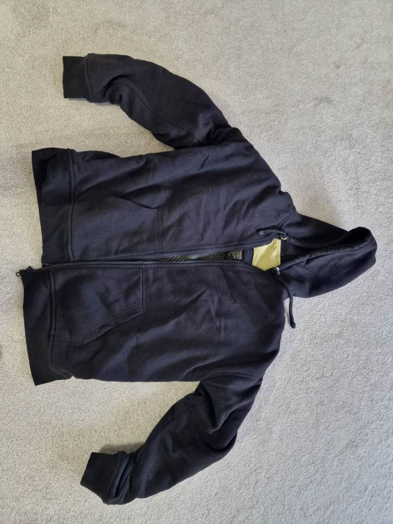 Black motorcycle hoodie