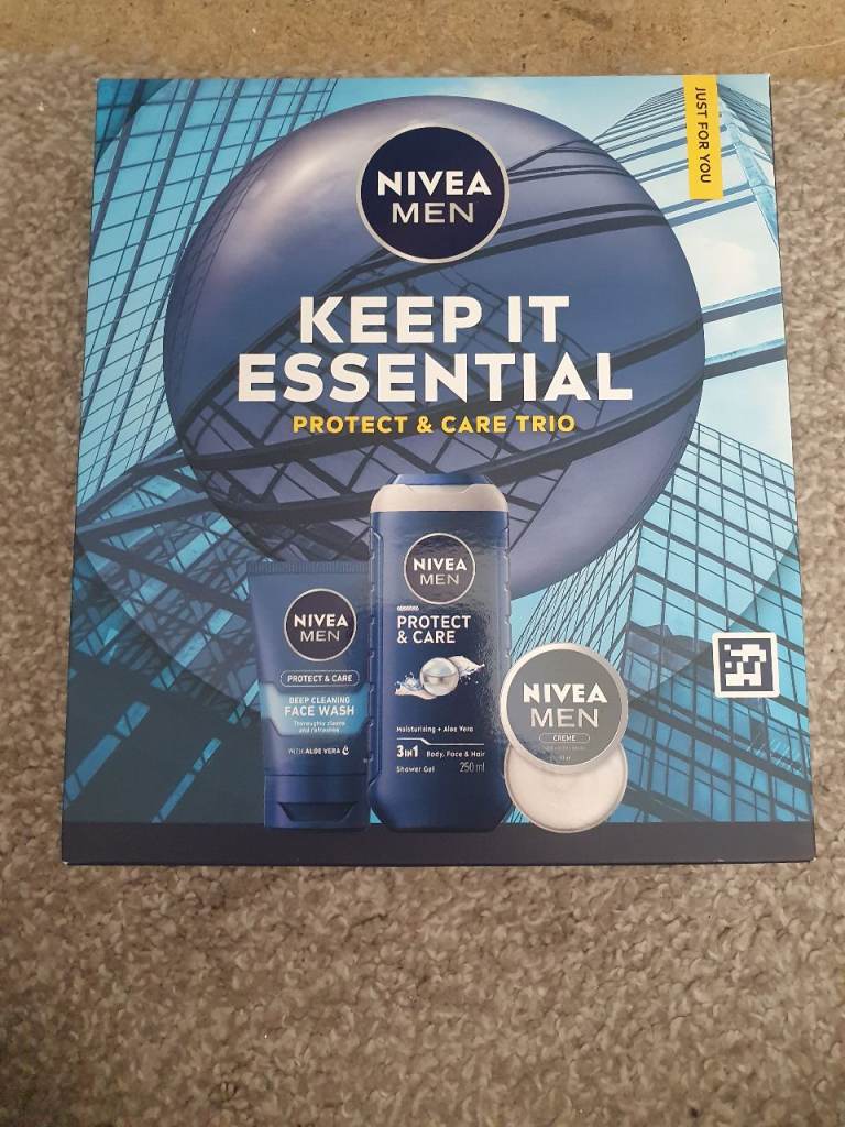 Nivea Men Keep It Essential Protect & Care Trio - NEW