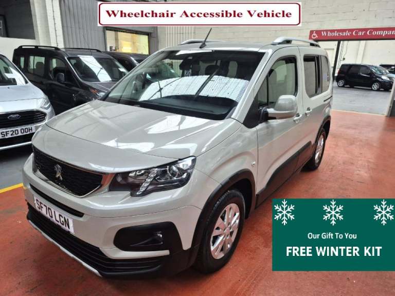  Peugeot Rifter WHEELCHAIR ACCESSIBLE 1.5 BlueHDi 100 Allure 5dr Diesel