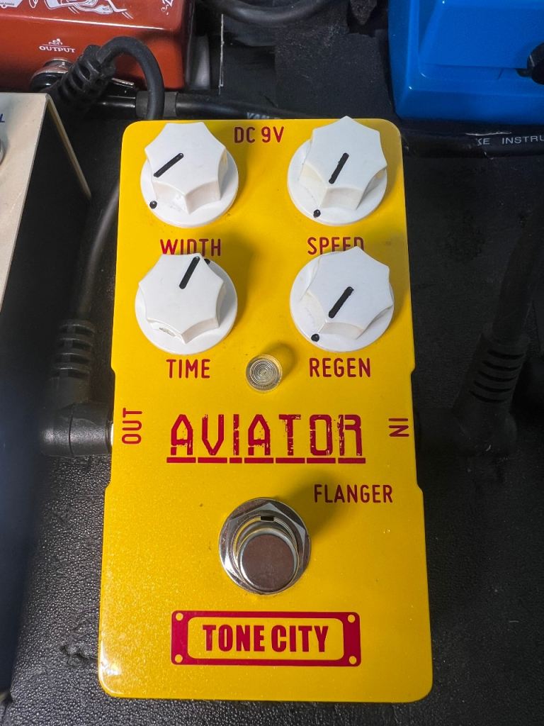 Aviator Tone City Flanger Pedal
