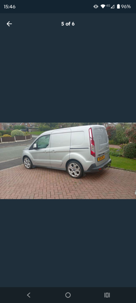 Ford, TRANSIT CONNECT, Panel Van, 2016, Manual, 1560 (cc)