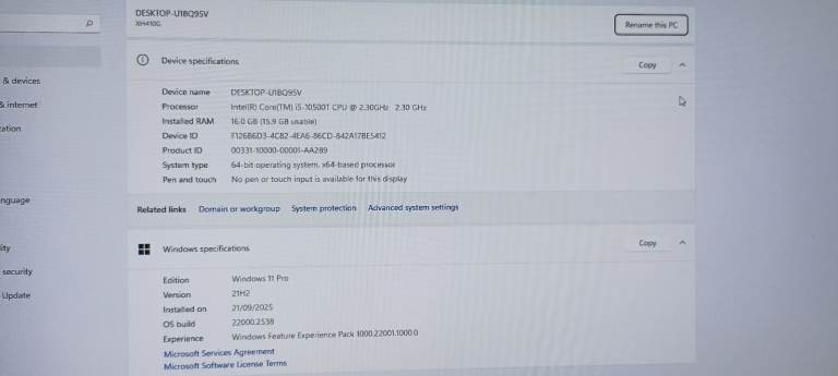 SHUTTLE XPC XH410G MICRO PC 10TH GEN INTEL CORE i5--£125