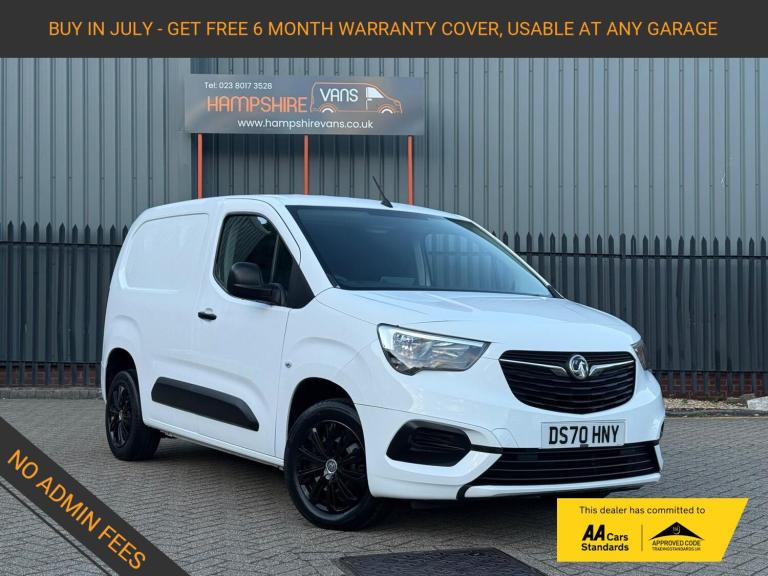 2020 Vauxhall Combo 1.6 Turbo D 2300 Sportive Panel Van 4dr Diesel Manual L1 H1 Euro 6 (s/s) (1 P...