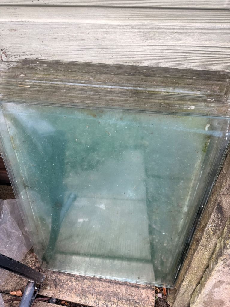 Greenhouse Glass for Sale – Good Condition Northampton 