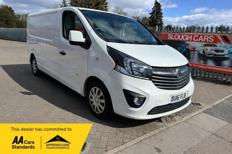 2016 Vauxhall Vivaro 2900 1.6CDTI 115PS Sportive H1 Van PANEL VAN Diesel Manual