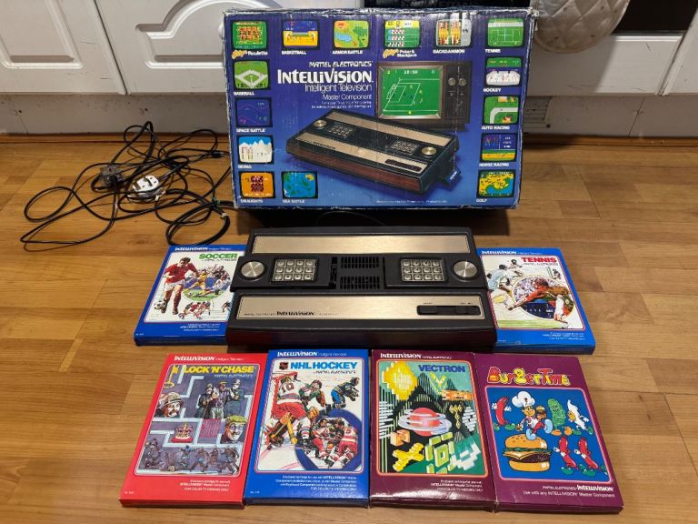 Intellivision console & games 
