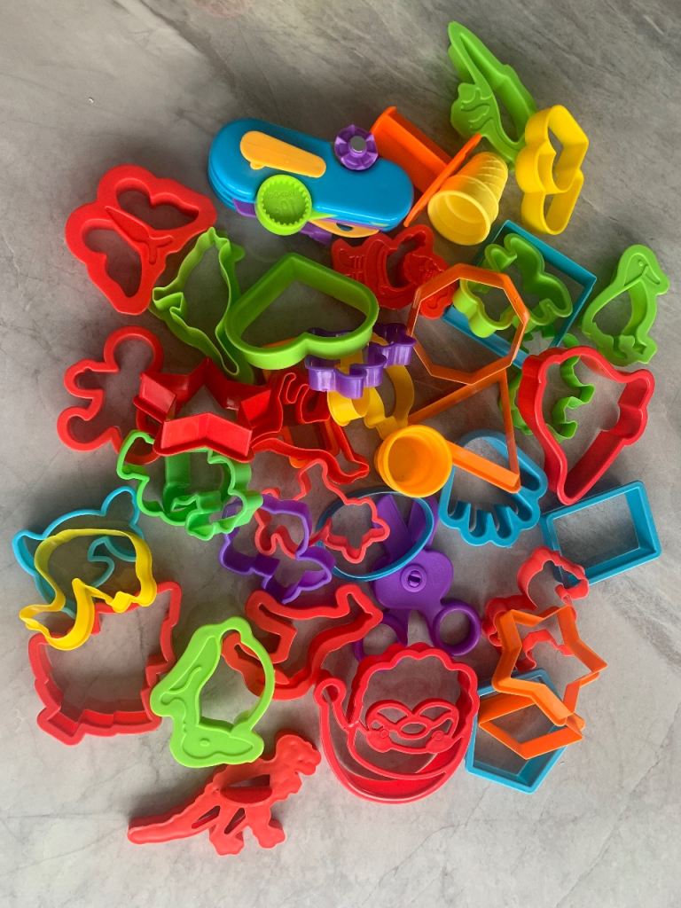 ***GONE*****Free selection of play dough shapes 