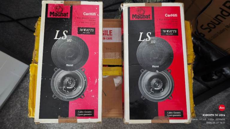 Magnat and Kicker KS car speakers, 13cm 5.25