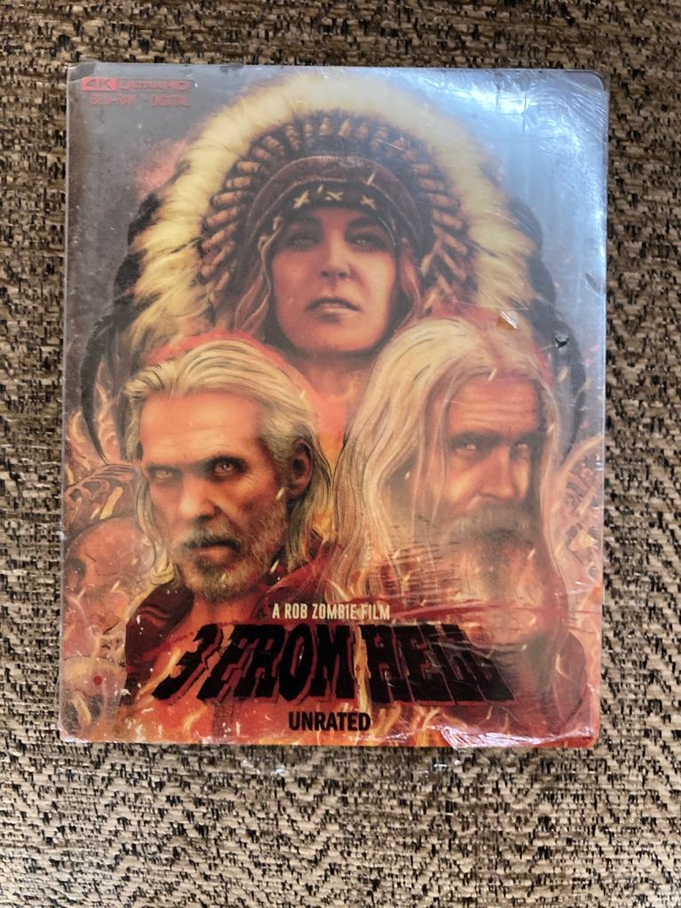 3 from hell 4K + blu ray  movie Steelbook