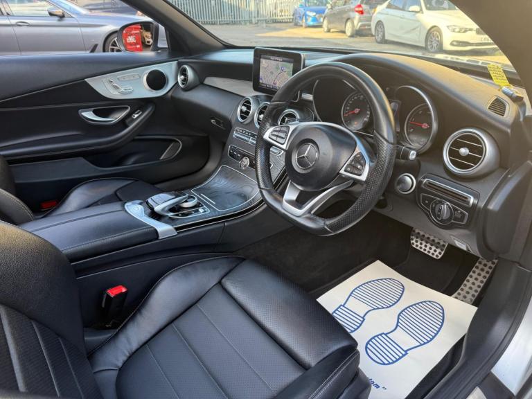 2018 Mercedes-Benz C Class 2.1 C220d AMG Line Cabriolet G-Tronic+ Euro 6 (s/s) 2dr CONVERTIBLE Di...