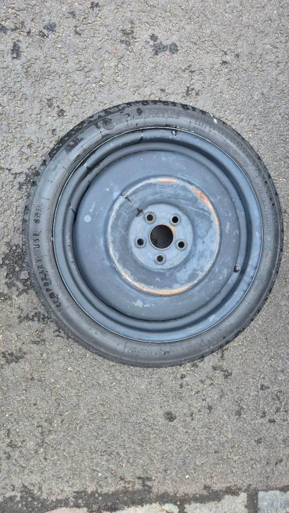 Lexus CT200H Spare Space Saver Tyre T125 T 125 70 R17 17
