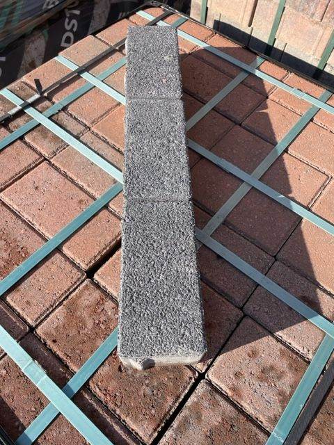 image for Charcon Andover Infilta Washed Charcoal Block Paving/Edging - 200x100x80mm