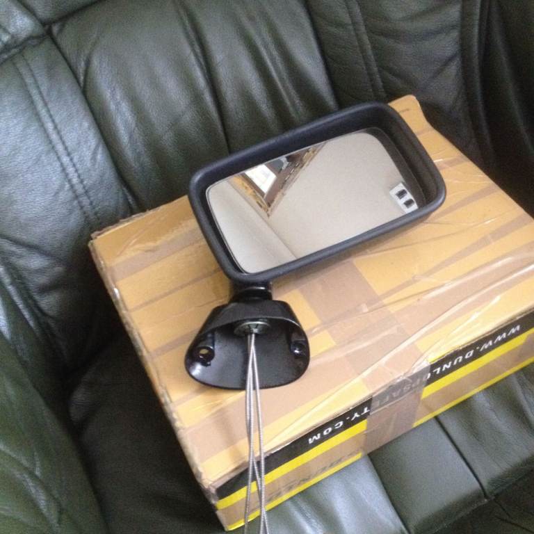 Classic ford  escort rs2000 mk2 drivers side remote mirror