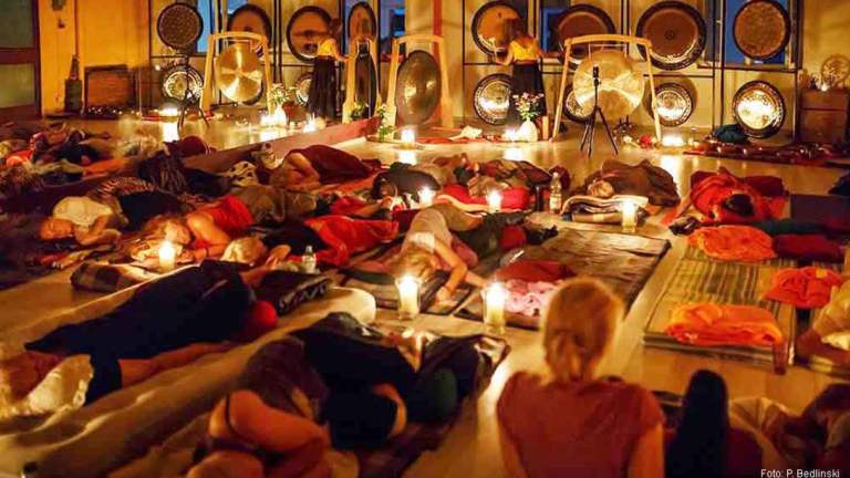  Gong Bath in Guildford in Merrow Village Hall on 6th September
