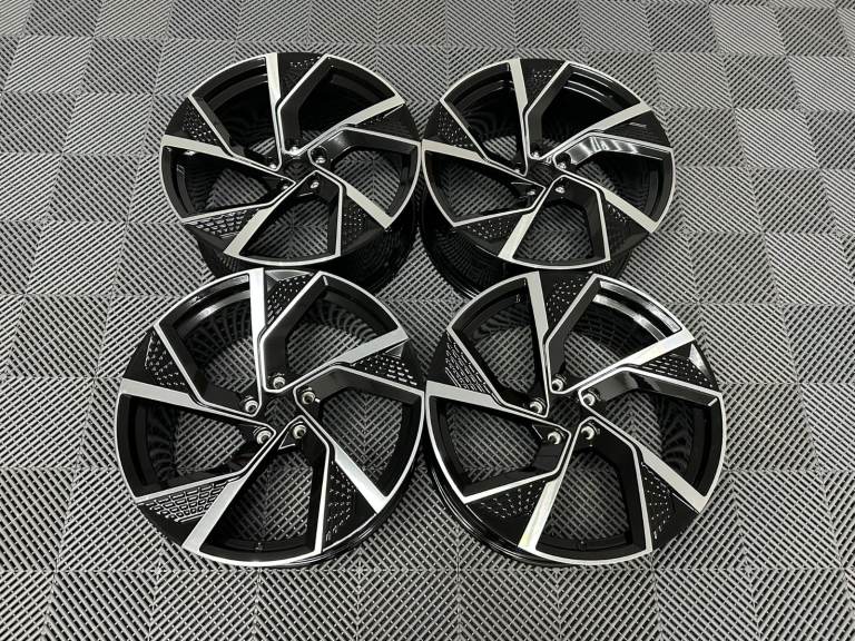 18 19 20 21 " Inch Audi S3 2025 Style Alloy wheels A3 A4 A5 A6 A7 Q3 Q5 Q7 Golf Leon Skoda 5x112