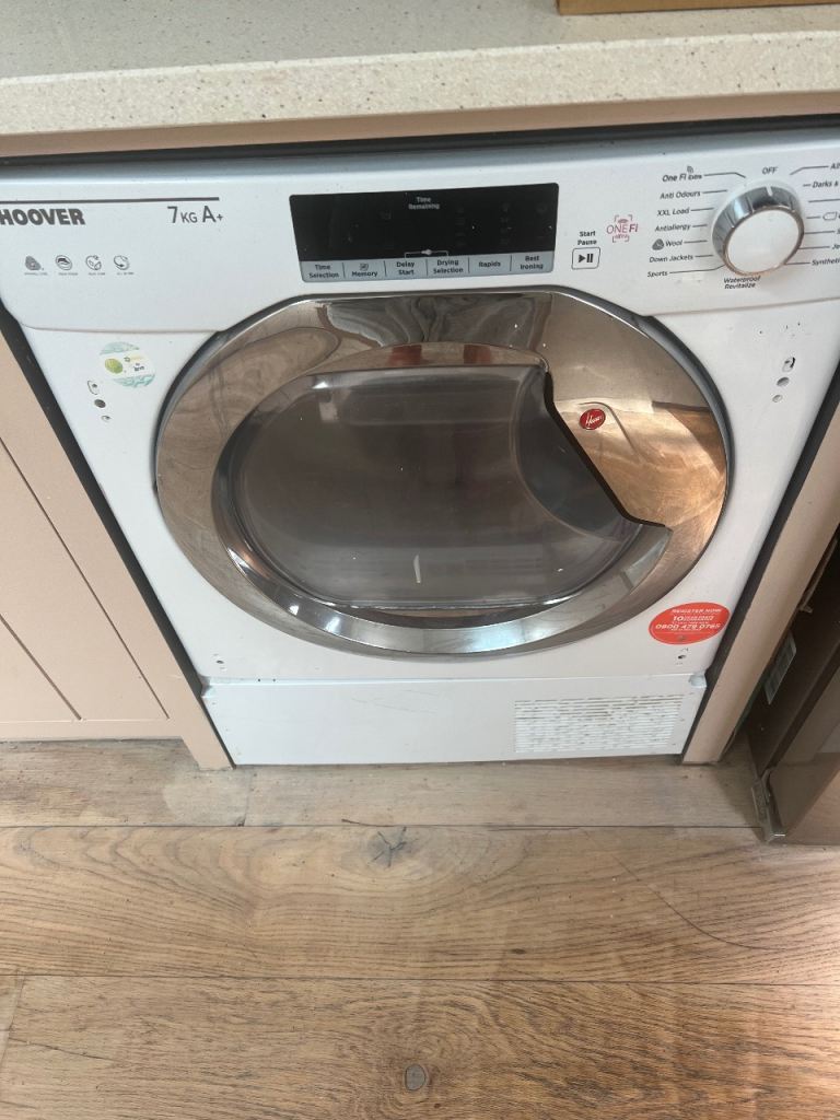 Hoover 7kg A+ Tumble Dryer - White, not working 