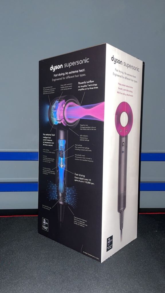 Dyson Supersonic Hairdryer (Iron/Fuchsia