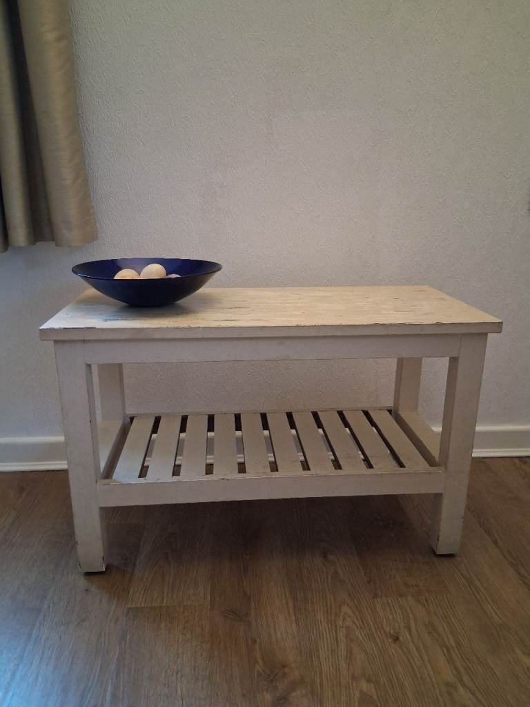 Wooden coffee table