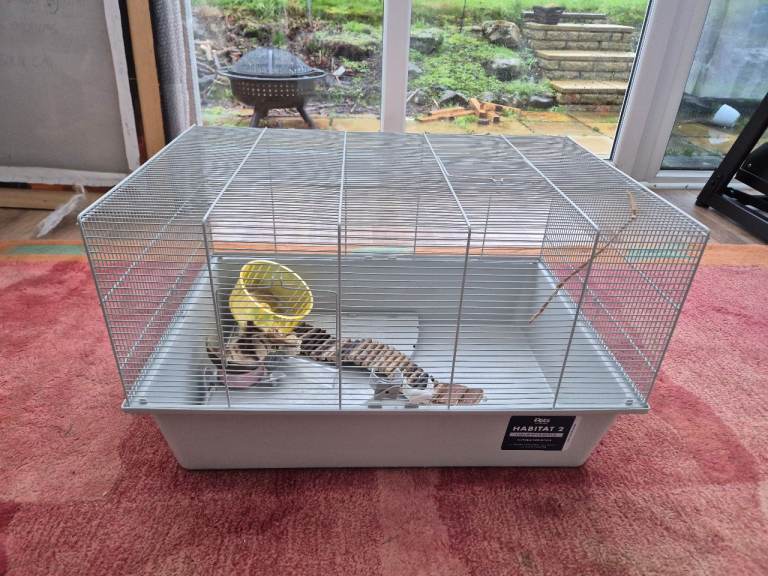 Pet Cage (hamster/mice) L70cm x W47cm x H40.5cm