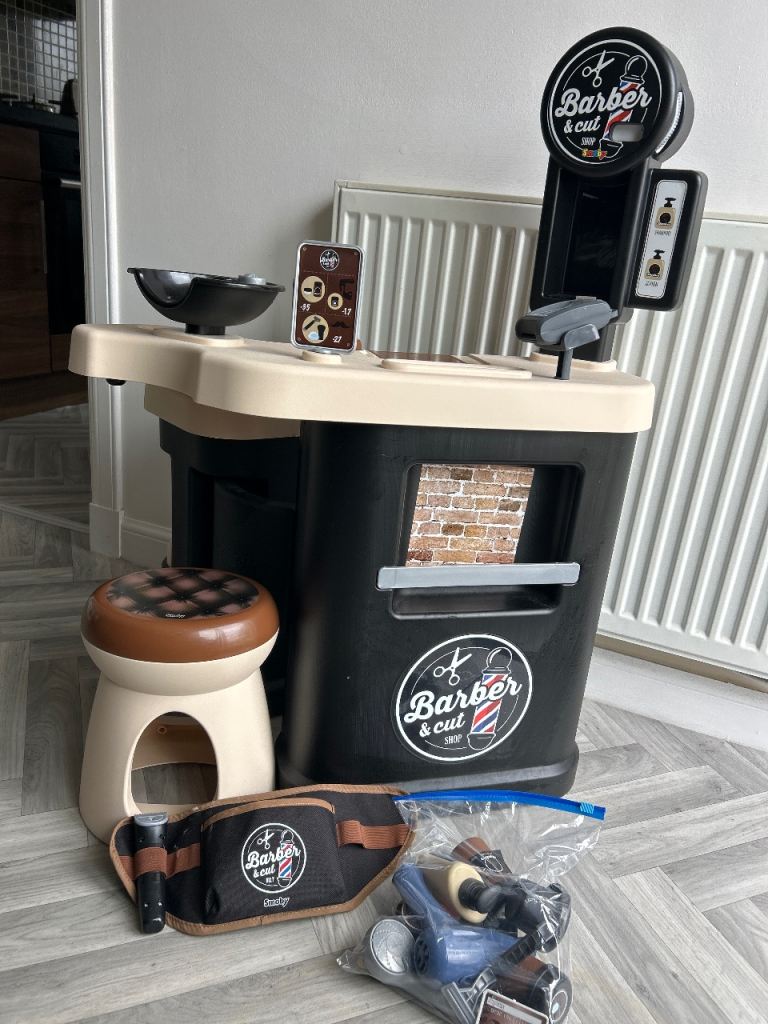 Smoby Kids Toy Barber Shop 