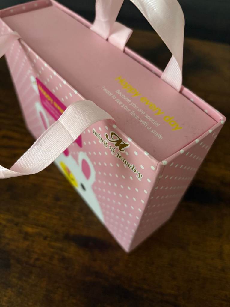 Set of Grey and Pink Hair Clips 🎀