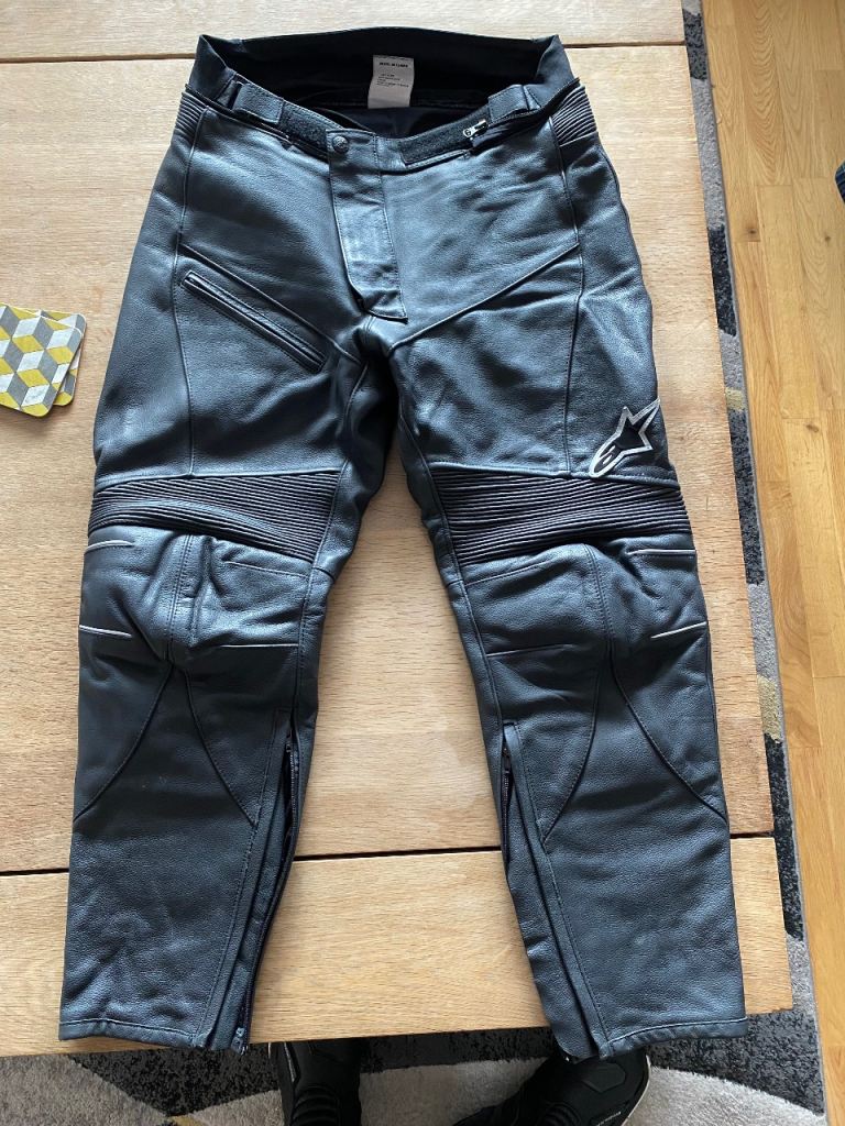 Alpinestars Leather Trousers Uk34 EU52
