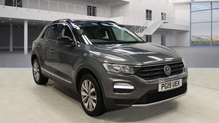 2019 19 VOLKSWAGEN T-ROC 1.5 TSI GPF EVO DESIGN SUV 5DR PETROL MANUAL EURO 6 (S/