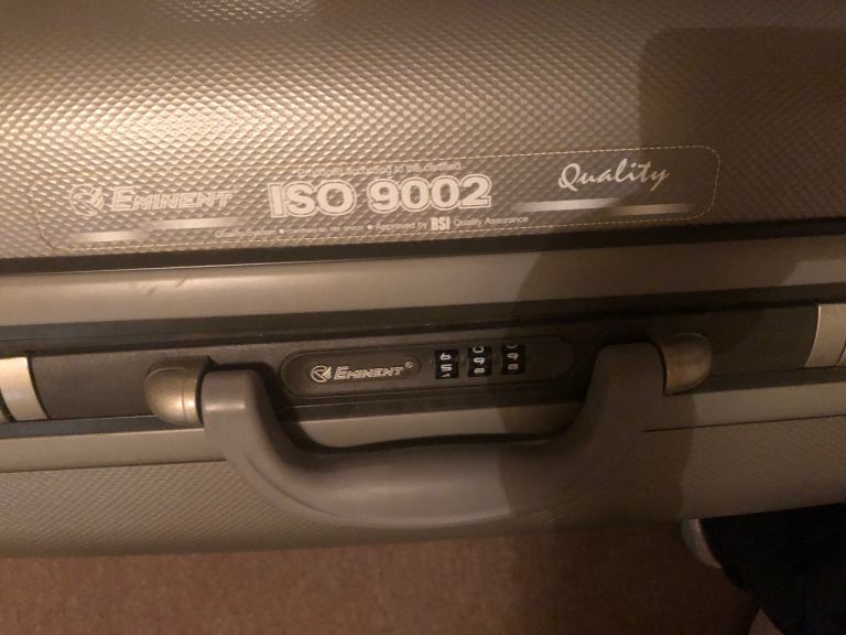 Very large hardshell suitcase, Please read full advert