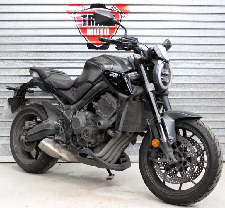 2023 23 HONDA CB 650 R RA-P CB650R ABS NEO BLACK TRADE SALE NEW MOT 15K CAT N