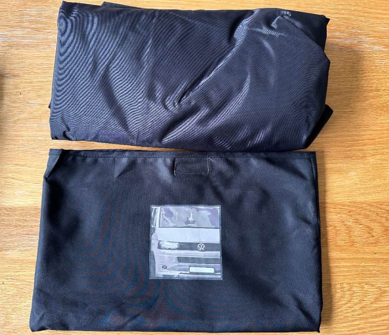 VW T4 / T5 Black Out Windscreen Cover Blind Curtain Wrap Unused and Good Quality