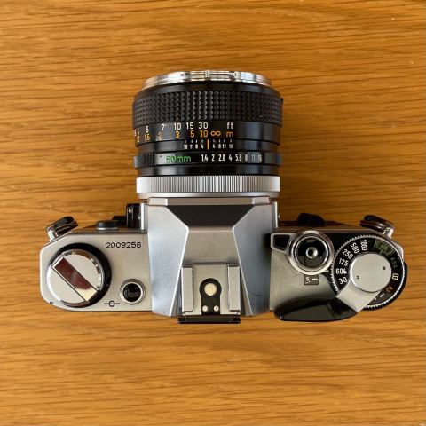Canon AE-1 with FD 50mm f1.4 lens | in Grantham, Lincolnshire