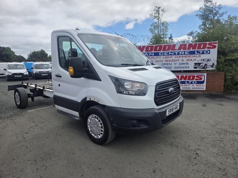 2018 ON 18 PLATE FORD TRANSIT 350 TDCI 170 CHASSI CAB ULEZ FREE ZONE