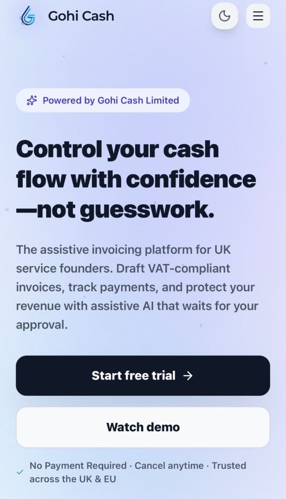 Small business invoicing platform 