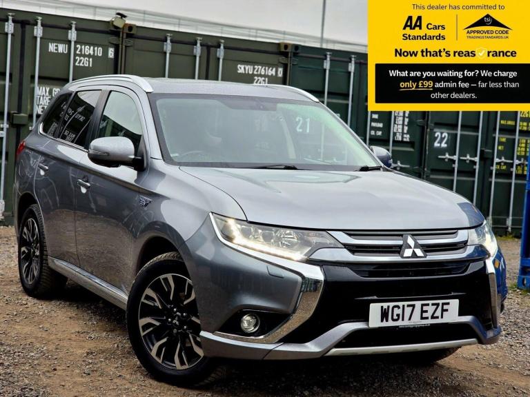 2017 Mitsubishi Outlander 2.0h 12kWh 4h SUV 5dr Petrol Plug-in Hybrid CVT 4WD Euro 6 (s/s) (200 p...