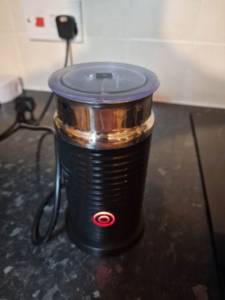 Nespresso Inissia with added extras.